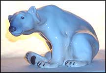 Polar Bear, Bing & Grondahl Figurine #1629 MAIN