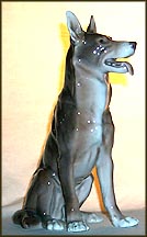 Shepherd Dog, Bing & Grondahl Figurine #1765 MAIN