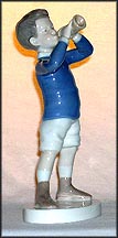 Boy with Trumpet, Bing & Grondahl Figurine #1792 MAIN