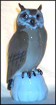 Owl, Bing & Grondahl Figurine #1800 MAIN