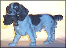 Spaniel Retrieving, Bing & Grondahl Figurine #2061 MAIN