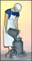 Girl With Milk Can, Bing & Grondahl Figurine #2181 MAIN
