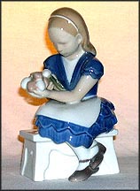 Ida's Flowers, Bing & Grondahl Figurine #2298 MAIN