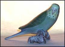 Love Bird, Green, Bing & Grondahl Figurine #2341 MAIN
