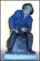 Old Fisherman, Bing & Grondahl Figurine #2370 MAIN
