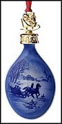 2005 Bringing Home the Tree, Bing & Grondahl Annual Ornament MAIN