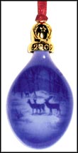 2009 Christmas In The Woods, Bing & Grondahl Annual Ornament MAIN