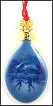 2010 Ice Dancing On The Lake, Bing & Grondahl Annual Ornament MAIN