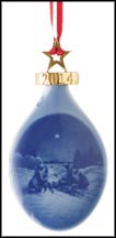 2014 Sledge Ride In The Snow, Bing & Grondahl Annual Ornament MAIN