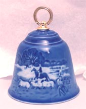 2011 Home For Christmas, Bing & Grondahl Christmas Bell Ornament MAIN
