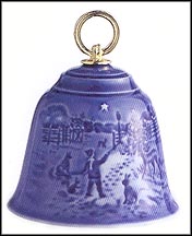 2013 Light In The Snow, Bing & Grondahl Christmas Bell Ornament MAIN