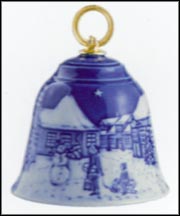 2016 Hans Christian Andersen's House in Odense, Bing & Grondahl Christmas Bell Ornament MAIN