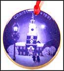 1991 Christmas at Independence Hall, Bing & Grondahl Christmas in America Ornament MAIN