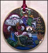 1993 Santa's Gifts, Bing & Grondahl Santa Claus Ornament MAIN