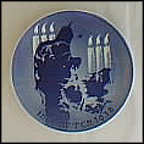 Lighting The Candles Collector Plate by Immanuel Tjerne MAIN