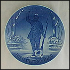 Landsoldaten, 19th Century Danish Soldier Collector Plate by Margrethe Hyldahl MAIN