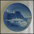 Royal Boat In Greenland Waters Collector Plate by Kjeld Bo Bonfils MAIN