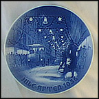 Christmas In Copenhagen Collector Plate by Kjeld Bo Bonfils MAIN