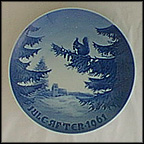 Winter Harmony Collector Plate by Kjeld Bo Bonfils MAIN