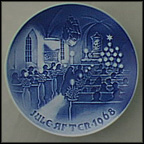 Christmas In Church Collector Plate by Henry Thelander MAIN