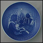 Christmas At Home Collector Plate by Henry Thelander MAIN
