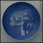 Country Christmas Collector Plate by Henry Thelander MAIN