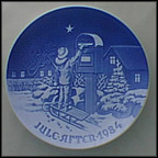 The Christmas Letter Collector Plate by Edvard Jensen MAIN