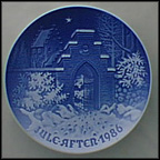 Silent Night, Holy Night Collector Plate by Edvard Jensen MAIN