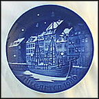 Christmas Anchorge Collector Plate by Edvard Jensen MAIN