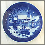 Pastor's Christmas Collector Plate by Edvard Jensen MAIN