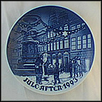 Father Christmas Collector Plate by Edvard Jensen MAIN