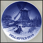Winter At The Old Mill Collector Plate by Jørgen Nielsen MAIN