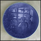 Country Christmas Collector Plate by Jørgen Nielsen MAIN