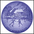 Ice Dancing On The Lake Collector Plate by Jørgen Nielsen MAIN