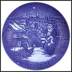 Inviting Santa Claus Collector Plate by Jørgen Nielsen MAIN
