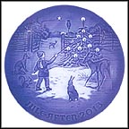 Light In The Snow Collector Plate by Jørgen Nielsen MAIN