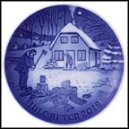 Chopping Wood Collector Plate by Dag Samsund MAIN