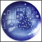 Christmas Night Collector Plate by Dag Samsund MAIN