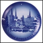 Christmas in Roskilde Collector Plate by Dag Samsund MAIN