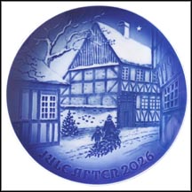 The Old Town in Aarhus Collector Plate by Dag Samsund MAIN