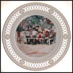 Breakfast Under The Big Birch Collector Plate by Carl Larsson MAIN