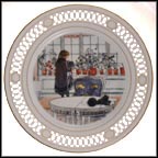 Flowers On The Windowsill Collector Plate by Carl Larsson MAIN