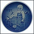 The Little Gardeners Collector Plate by Carole Roller MAIN