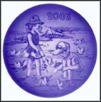 At The Sea Shore Collector Plate by Sven Vestergaard MAIN