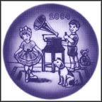 Dancing Lesson Collector Plate by Sven Vestergaard MAIN