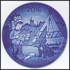 Chief Big Bear and Little Wolf Collector Plate by Sven Vestergaard MAIN