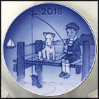 The Little Fisherman Collector Plate by Sven Vestergaard MAIN