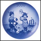 The Little Vikings Collector Plate by Sven Vestergaard MAIN