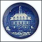 Christmas In Williamsburg Collector Plate by Jack Woodson MAIN