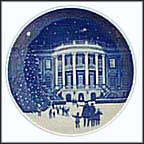 Christmas At The White House Collector Plate by Jack Woodson MAIN